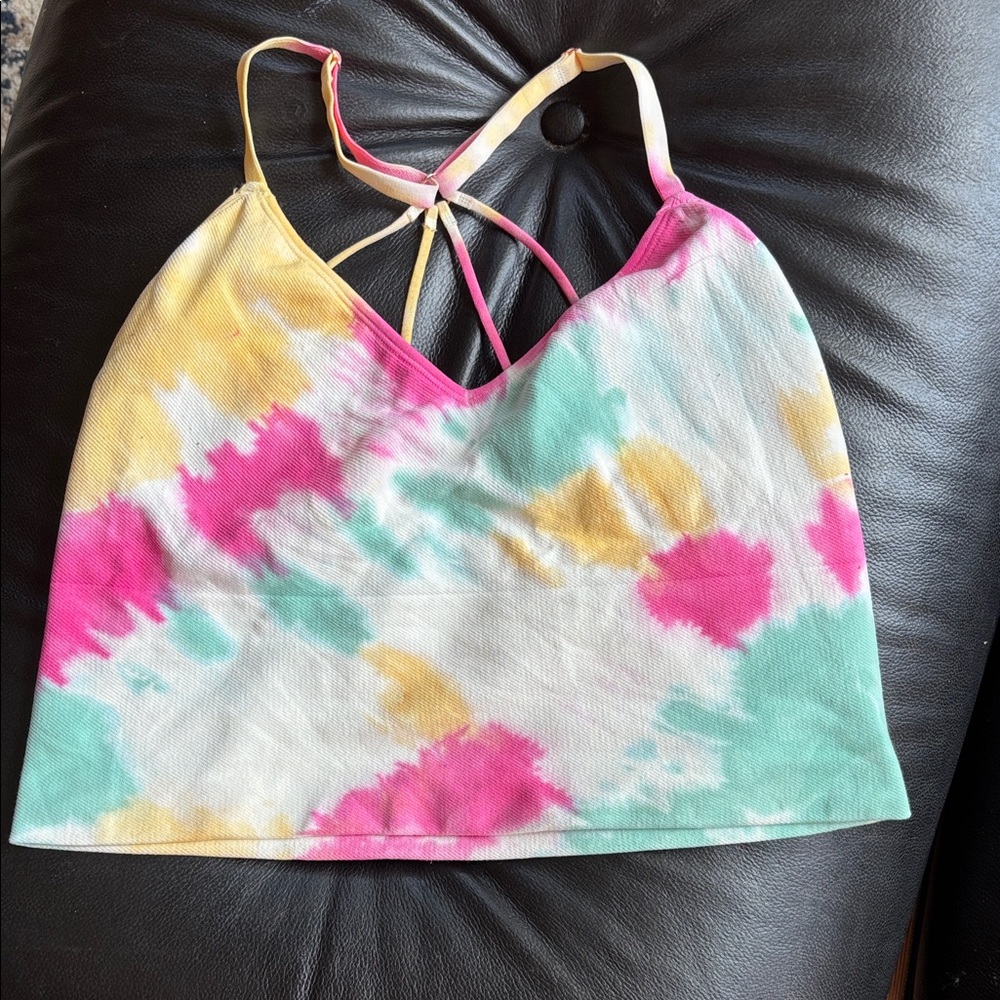 Colorful Tie-Dye Camisole Top